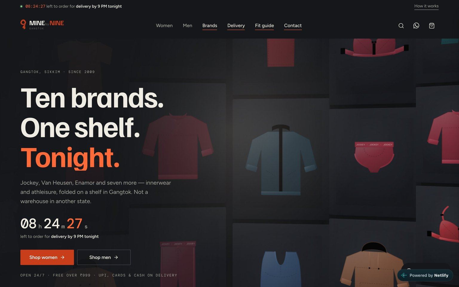 Fashion Delivery Store — Commerce · Payments & Logistics