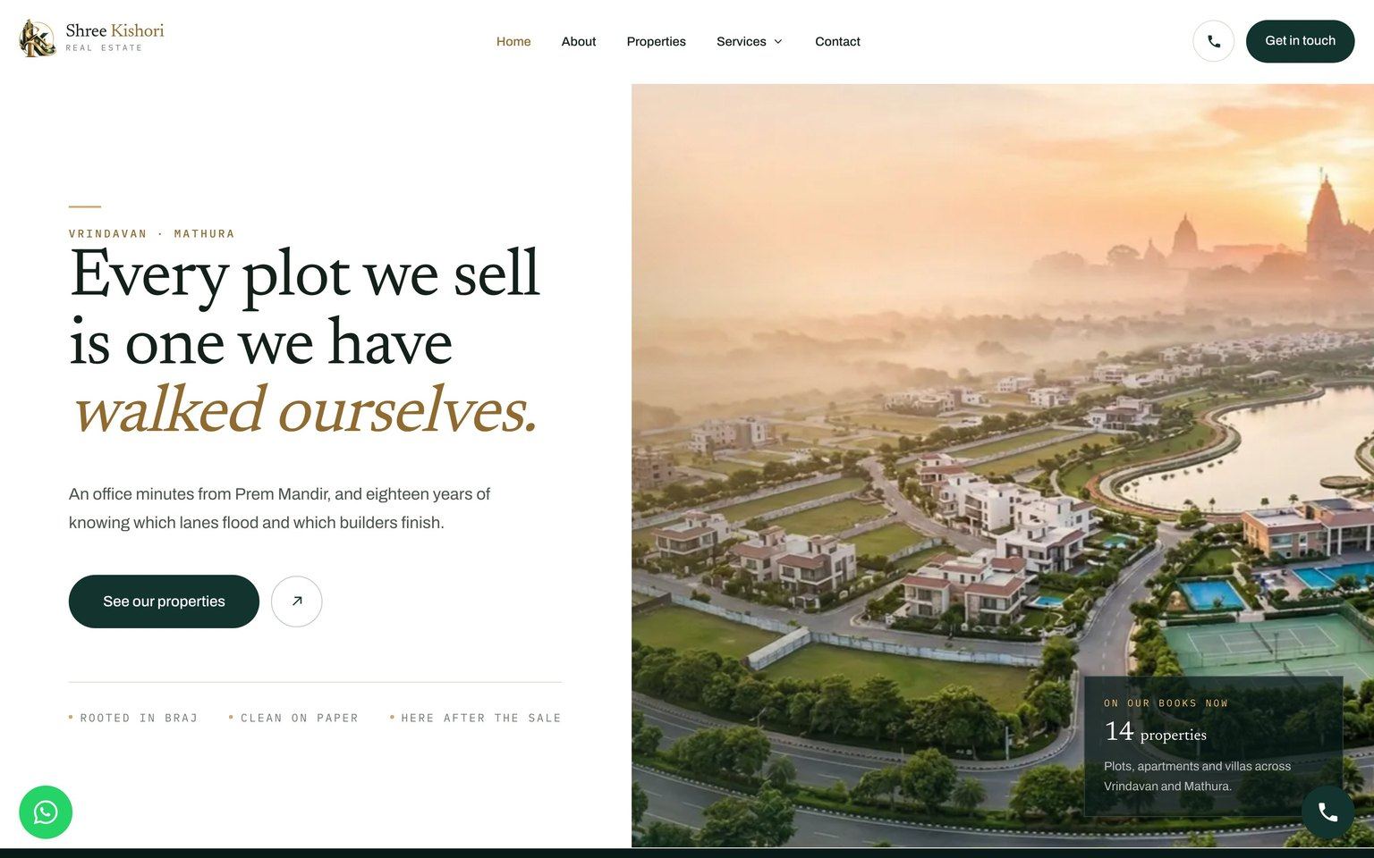 Property Consultancy Website — Client Site · Advisory